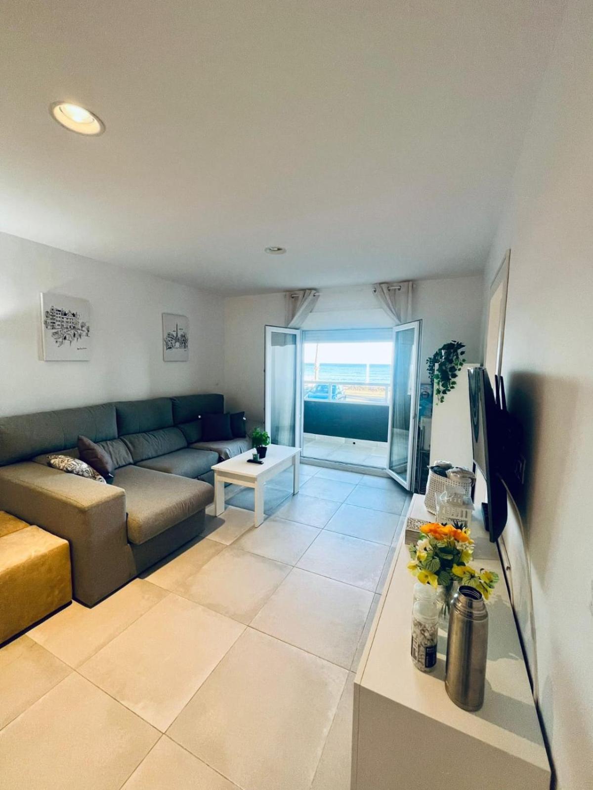 Apartamento 1º Linea De Playa 3 Dormitorios El Puerto  Buitenkant foto